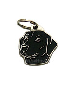 Pet ID tag (dog ID tag), engraved Labrador retriever - £16.92 GBP