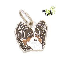 Pet tags MjavHov engraved PAPILLON - £16.94 GBP