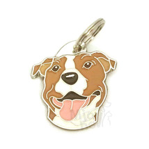 Custom Engraved Pet Tag American Staffordshire Terrier - $21.51