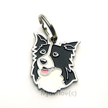 Custom engraved pet tag BORDER COLLIE - £17.19 GBP