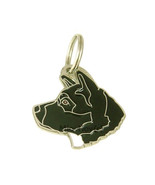 Personalised, stainless steel, breed pet tag, AKITA - $21.51