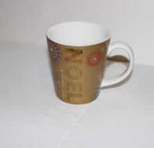 Starbucks Gold Noel 2006 Christmas Snowflake 14 fl oz Mug - $15.83