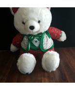 Vintage 1986 teddy bear Christmas - $25.00