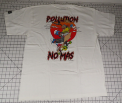 Vintage Mojado Brothers &quot;Pollution No Mas&quot; XL T-Shirt RARE 90s LA Art Gr... - $69.28