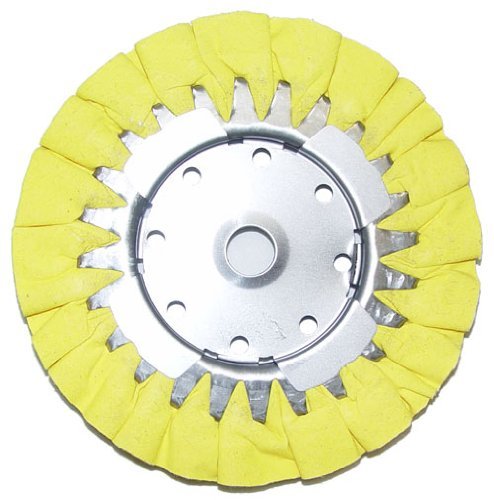 Magnate AWH0658 Hard Airway Buffing Wheel, 100% Cotton Sheet - 6&quot; Diamet... - $9.72