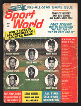 Sport World #1 7/1962-1st issue-Mickey Mantle-Willie Mays-Roger Maris-Warren ... - £32.17 GBP