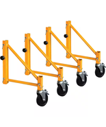 14-In. Scaffold Outriggers with 5-In. Heavy Duty Caster Wheels, Compatib... - £157.75 GBP