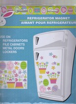 Build Your Own Easter Egg Flower Pot Locker Cabinet Refrigerator Magnet Sheet - £5.62 GBP