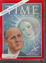 Time Magazine Physicist William Pickering  1963 - £15.62 GBP