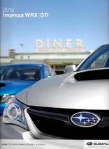 2012 Subaru IMPREZA WRX sales brochure catalog US 12 STI Limited - $10.00