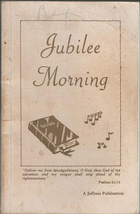 Jubilee Morning 1986 Song Book - $4.99