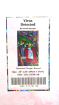 Diamond Art Club Kit Virus Detected 33&quot; x 20″ Discontinued New in Sealed Box - $53.46