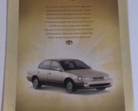 1998 Toyota Vintage Print Ad Advertisement pa11 - $6.92