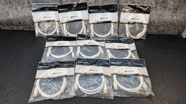 Lot of 10 3-Feet Signamax C5E-114WH-3FB,  Cat5e Patch Cord, White - $49.99