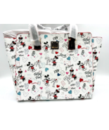 Disney Dooney and &amp; Bourke Mickey Minnie Sweethearts Love Letters Tote B... - $433.27 CAD