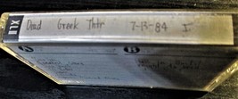 Grateful Dead Live Greek Theatre Berkley CA  7-13-84 on Maxell XL II 90 Cassette - £10.81 GBP