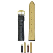 HIRSCH Nile Leather Watch Strap - African Crocodile Leather - Silkglove ... - £26.71 GBP