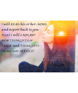 Same Day MIND READING And Thought Influence - $175.00