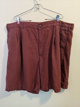 Jos. A. Bank Traveler&#39;s Collection Size 42 Rust Red Shorts 8&quot; Inseam - £9.89 GBP
