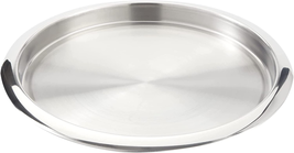 American Metalcraft SSBT14 Stainless Steel round Bar Serving Tray, Silver, 14-In - £29.93 GBP