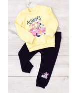 Set – Baby Girls&#39; 2-Piece Cotton Outfit with Top &amp; Pants, Everyday Comfo... - €17,29 EUR+