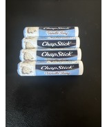 (4) Tubes Sealed New Chapstick Vanilla Icing Lip Balm 0.15 Oz/4g Seasonal - $367.38 MXN