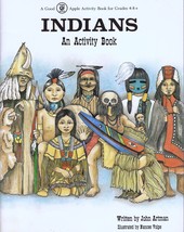 Indians An Activity Book Grades 4-8 Native American Unit Study John Artman - £2.27 GBP