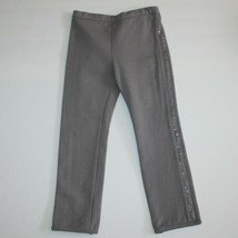 Baby Gap Deer Valley Girl&#39;s Gray Ponte Pants with Sequin Embellishments ... - $9.99