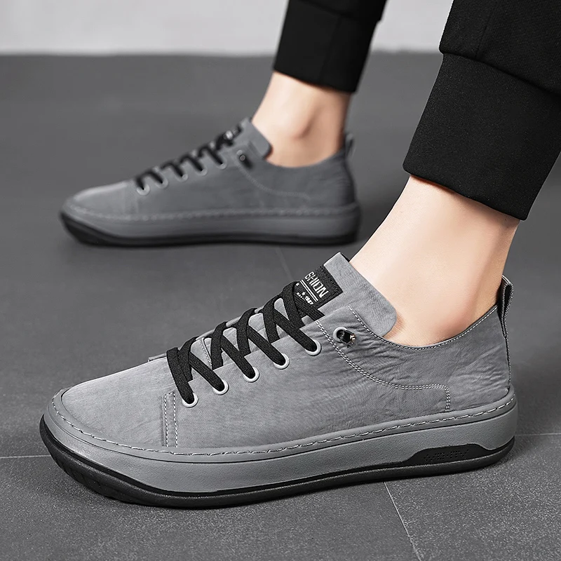 Spring Summer Men Casual Canvas Shoes Outdoor Sports Lightweight Breatha... - $48.53