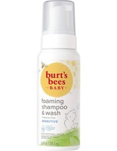 Burt&#39;s Bees-Baby Foaming Shampoo &amp; Wash, Sensitive, 8.4 Fl Oz - £17.39 GBP