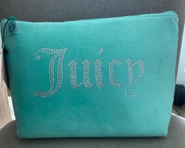 Juicy Couture Plush Travel Cosmetic Bag (Soft&amp;Roomy)Includes 1 Toiletry ... - $27.23