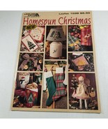 Homespun Christmas By Leisure Arts #1598 Leaflet - $8.48