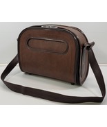 BG) Vintage Samsonite Silhouette Travel Bureau Brown Shoulder Bag Luggage - £23.36 GBP