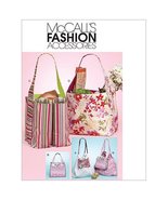 McCall&#39;s Patterns M6297 Totes, One Size Only - £7.86 GBP