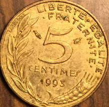 1993 France 5 Centimes Coin - £1.02 GBP