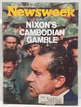 Revista Newsweek VTG 11 De Mayo De 1970 - La Apuesta Camboyana De Richard Nixon - $25.64