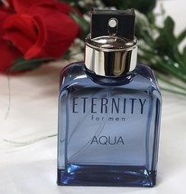 Eternity Aqua by Calvin Klein for Men 3.4 fl.oz / 100 ml EDT spray, unbox - £34.34 GBP