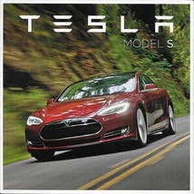 2012/2013 TESLA MODEL S intro sales brochure catalog folder Electric - $10.00