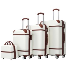 Lightweight 4-Piece Hardshell Luggage Set - $3,717.52 MXN