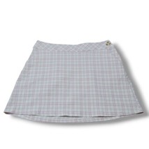 Originality Skirt Size XL W32&quot;in Waist A-Line Skirt Mini Skirt Checkered Plaid - £22.09 GBP