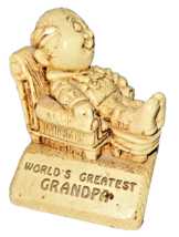 PAULA Figurine 1970 World&#39;s Greatest Grandpa W 178 Made In USA Vintage - £5.86 GBP