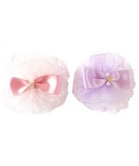 Swimmer Glittery Organza 6CM Hair Clip Lolita Japanese Fashion Kawaii Fa... - £9.78 GBP