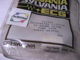 Sylvania ECG706 IC TV Sound DIP Equivilant NTE706 NOS Qty 1 - $6.64