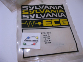 Sylvania ECG205 MITE-T-BREAKER 3A 125VAC MB317 Glass Encapsulated Consum... - $9.49