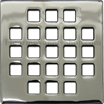 Ebbe Unique Square Shower Drain Polished Chrome - Classic - £97.75 GBP