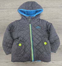 Pacific Trail Reversible Gray &amp; Blue Toddler Boys Winter Jacket Coat - Size 3T - $14.50