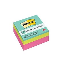 Sticky Notes 3x3 in 1 Cube Assorted Colors - £13.20 GBP
