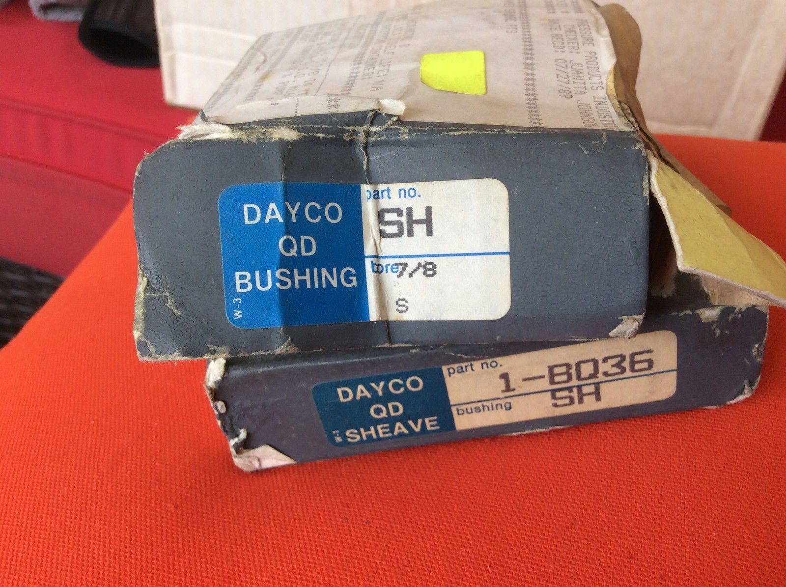 DAYCO QD BUSHING SH + 1-BQ36. SH  NEW OLD STOCK  $89 - $88.11