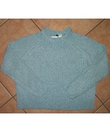 womens sweater small nwot lgiht blue crew neck divided h&amp; m - £22.98 GBP