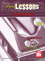 First Lessons Harmonica Book w/CD Set/New - $8.99